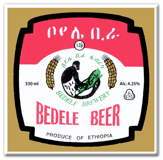 Bedele Beer label