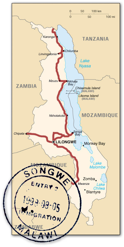 malawi_route_map