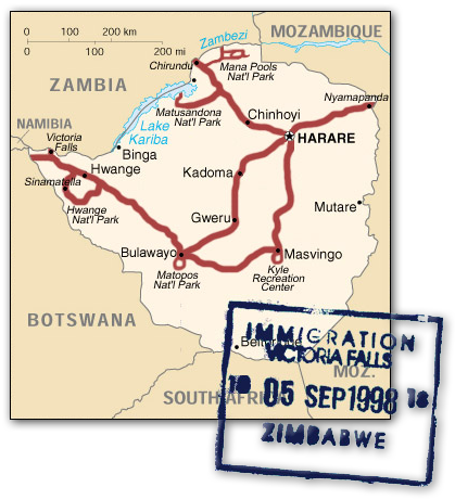 zimbabwe_route_map