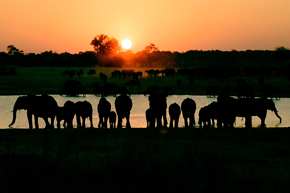 zimbabwe/sunset